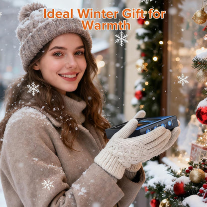 2 Pack Hand Warmers Rechargeable, Magnetic Electric Hand Warmers, 12H Max Heatin