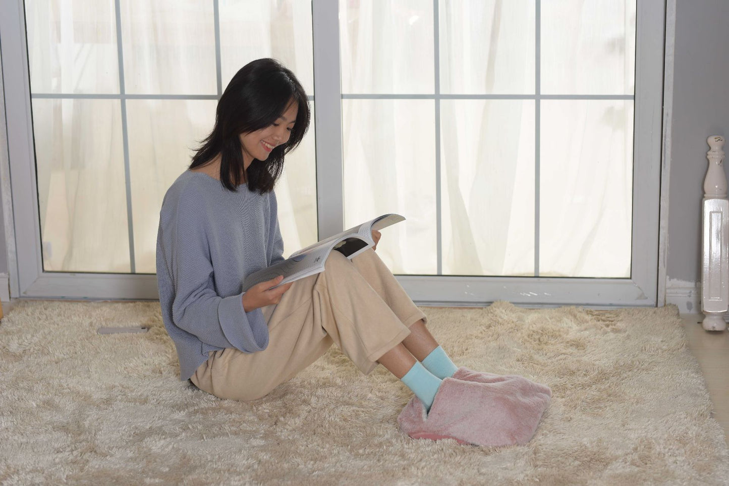 USB heating foot warmer