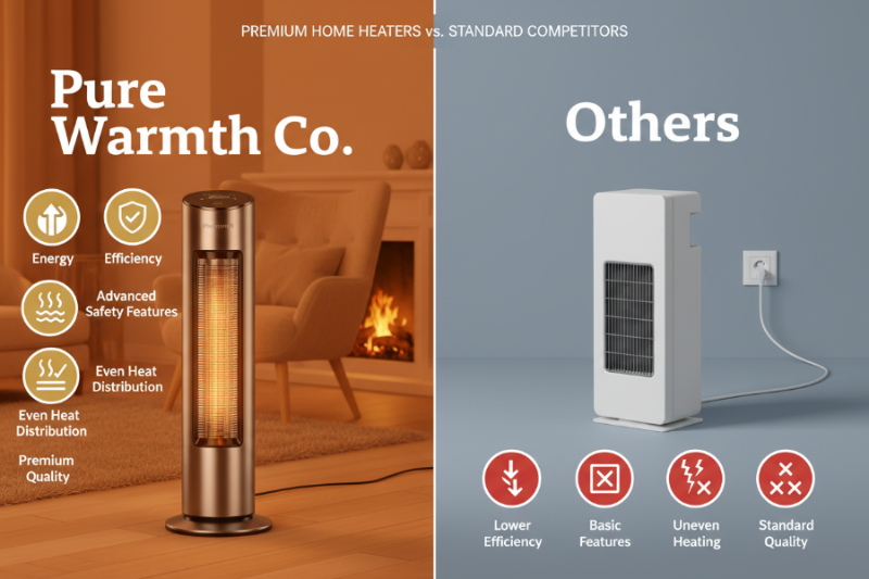 show a comparison on how our heaters are better than others